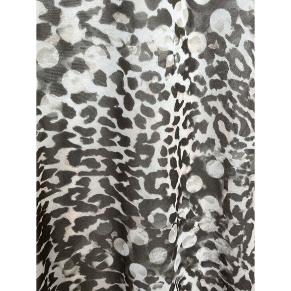 Chico's Traveler's Snow Leopard Mesh Tank Layering Blouse 3 XL (11) - Picture 7 of 11